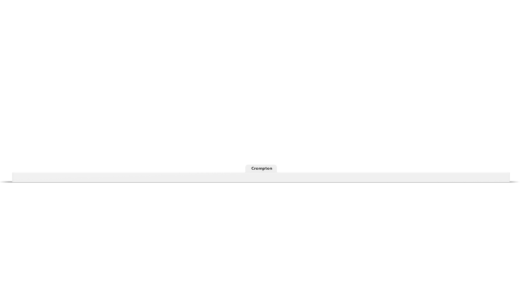Crompton Slim Shakti 20W LED Batten Tube Light – 2000 Lumens, Cool Day Light